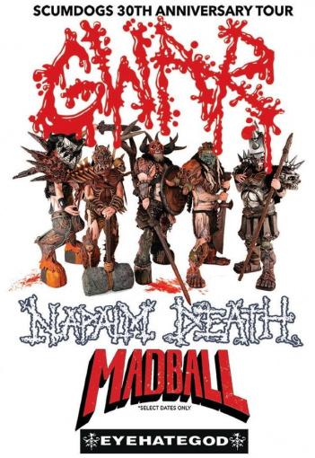 NAPALM DEATH Will Follow 'Very Rigid Protocols' On U.S. Tour With GWAR To Avoid Catching COVID-19